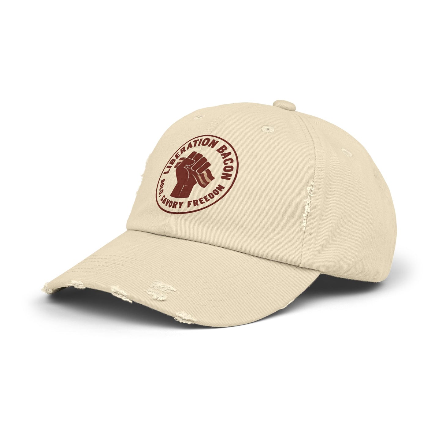 Liberation Bacon Distressed Cap – Freedom Never Looked This Good
