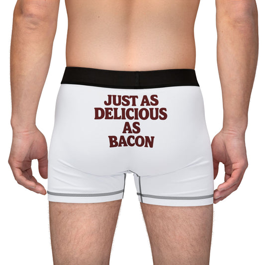 Liberation Bacon Men’s Boxers – Just as Delicious as Bacon