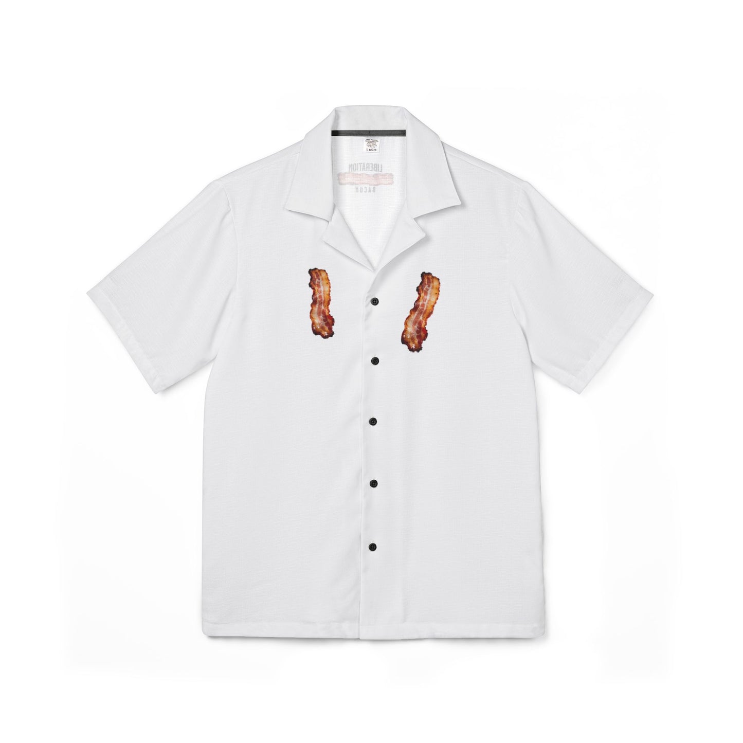 Liberation Bacon Hawaiian Camp Shirt – The Freedom Vacation Edition