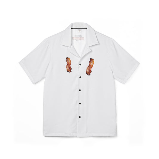 Liberation Bacon Hawaiian Camp Shirt – The Freedom Vacation Edition