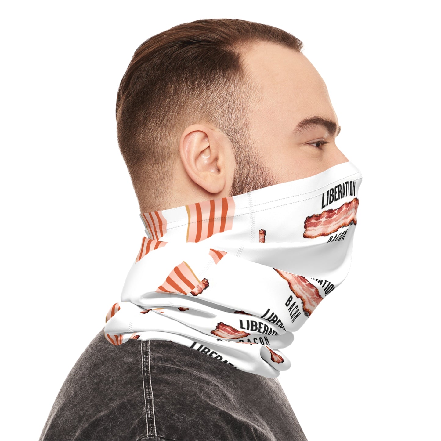 Liberation Bacon Neck Gaiter