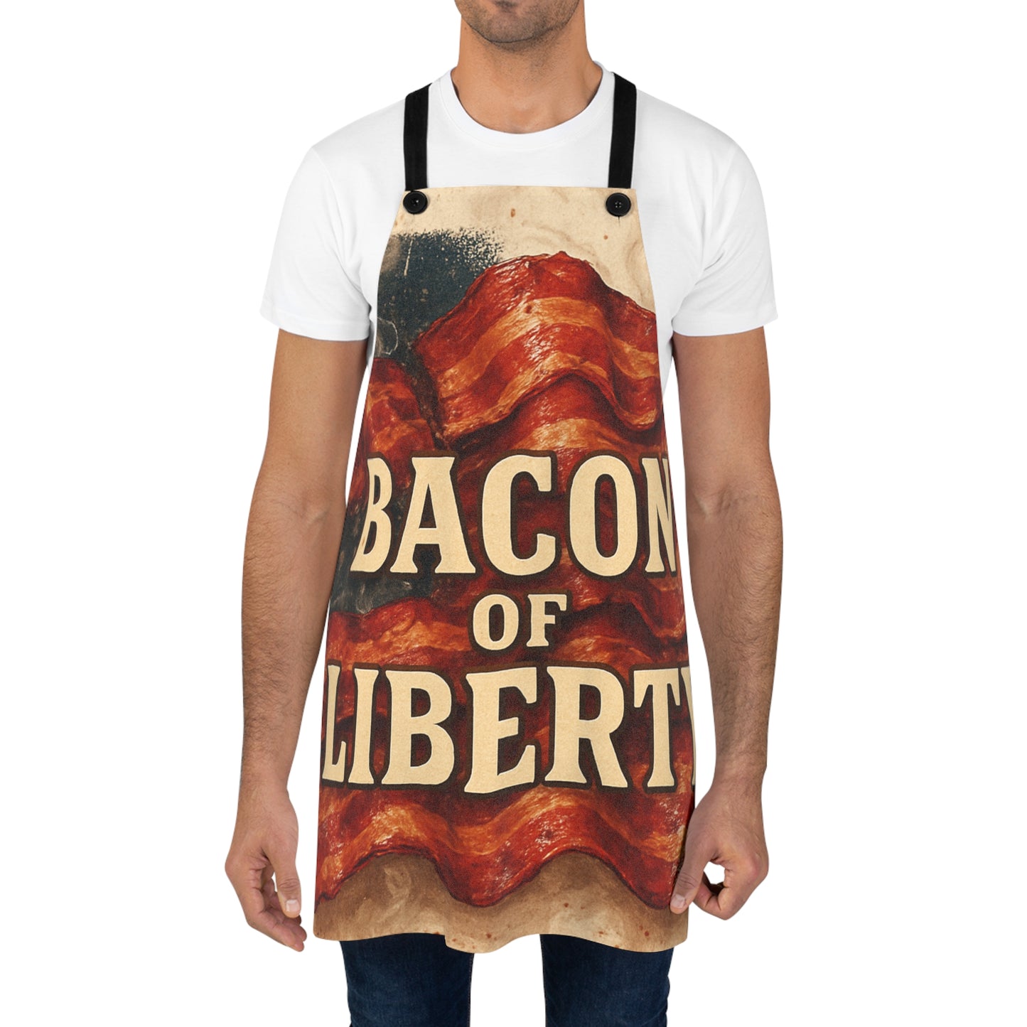 BBQ Apron - Bacon of Liberty Patriotic Grilling Gear